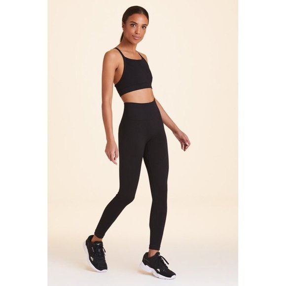 ALALA Seamless Ribbed Leggings Size - Picture 1 of 9